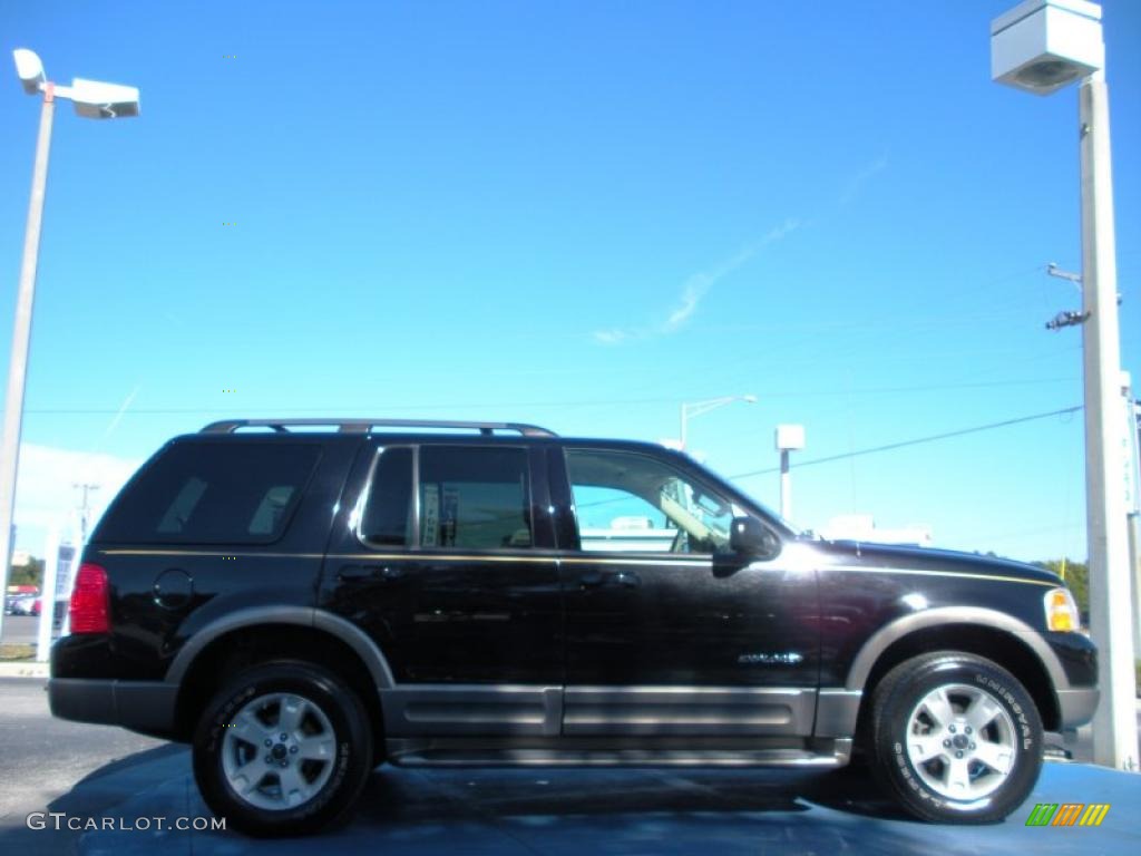 2004 Explorer Eddie Bauer 4x4 - Black / Medium Parchment photo #6