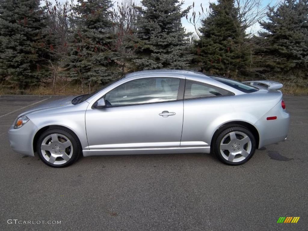 Silver Ice Metallic 2010 Chevrolet Cobalt LT Coupe Exterior Photo #40947790