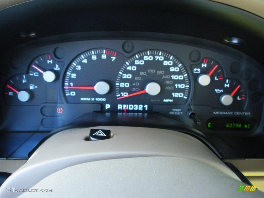 2004 Ford Explorer Eddie Bauer 4x4 Gauges Photo #40947870