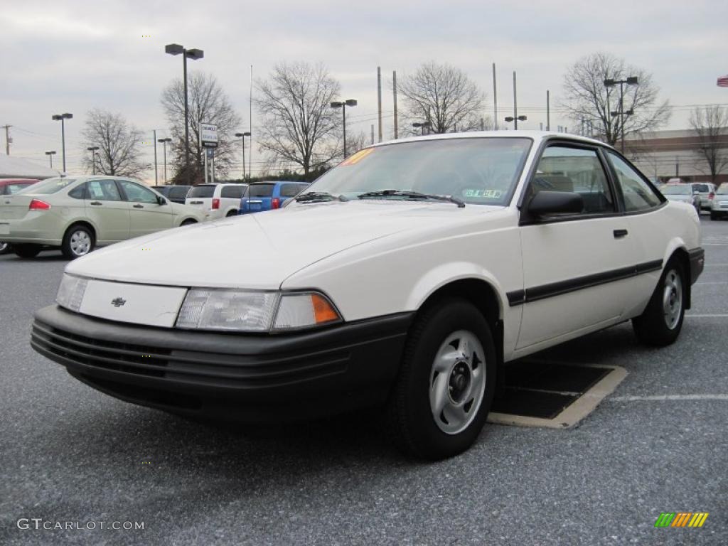 White 1991 Chevrolet Cavalier Coupe Exterior Photo #40948610