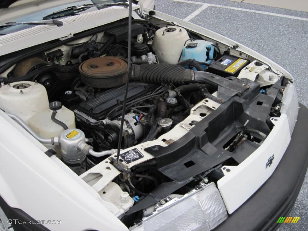 1991 Chevrolet Cavalier Coupe Engine Photos