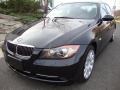 2007 Jet Black BMW 3 Series 335xi Sedan  photo #1