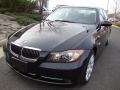 2007 Jet Black BMW 3 Series 335xi Sedan  photo #10