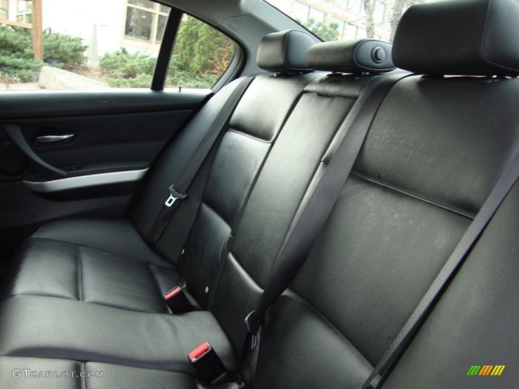 2007 3 Series 335xi Sedan - Jet Black / Black photo #18