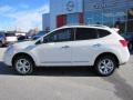 2011 Pearl White Nissan Rogue SV  photo #2
