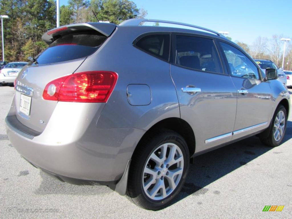 2011 Rogue SL - Platinum Graphite / Gray photo #4