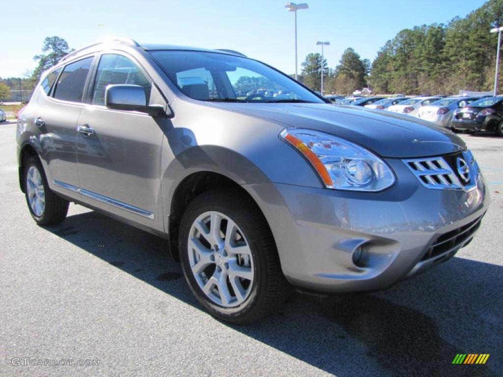 2011 Rogue SL - Platinum Graphite / Gray photo #6