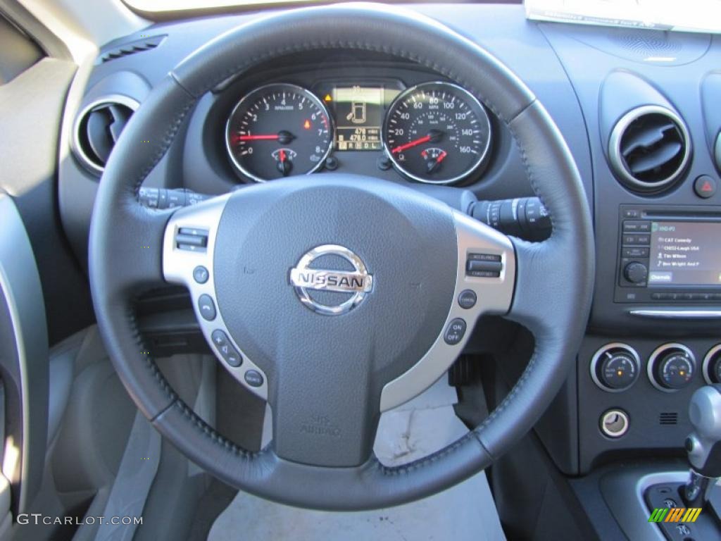2011 Rogue SL - Platinum Graphite / Gray photo #12