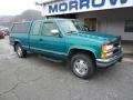 1994 Bright Teal Metallic Chevrolet C/K K1500 Extended Cab 4x4  photo #2