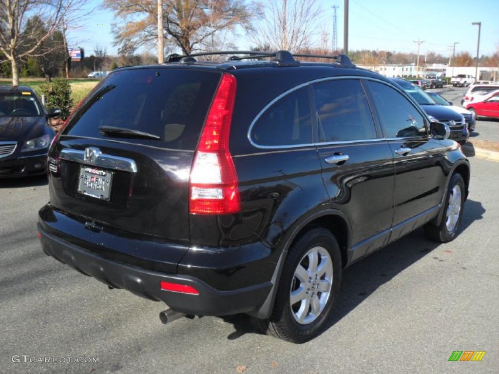 2008 CR-V EX-L - Nighthawk Black Pearl / Ivory photo #4