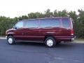 Dark Toreador Red Metallic 2005 Ford E Series Van E350 Super Duty XLT Passenger Exterior