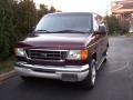 Dark Toreador Red Metallic - E Series Van E350 Super Duty XLT Passenger Photo No. 8