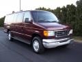 Dark Toreador Red Metallic - E Series Van E350 Super Duty XLT Passenger Photo No. 9