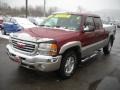 2004 Sport Red Metallic GMC Sierra 1500 SLE Extended Cab 4x4  photo #18