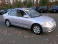 2002 Satin Silver Metallic Honda Civic EX Sedan  photo #1