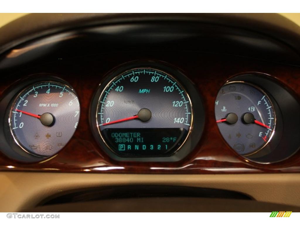 2007 Buick Lucerne CXS Gauges Photo #40955201
