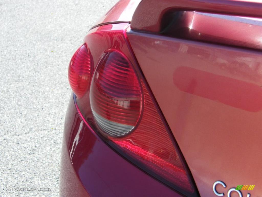 1999 Cougar V6 - Laser Red / Graystone photo #9