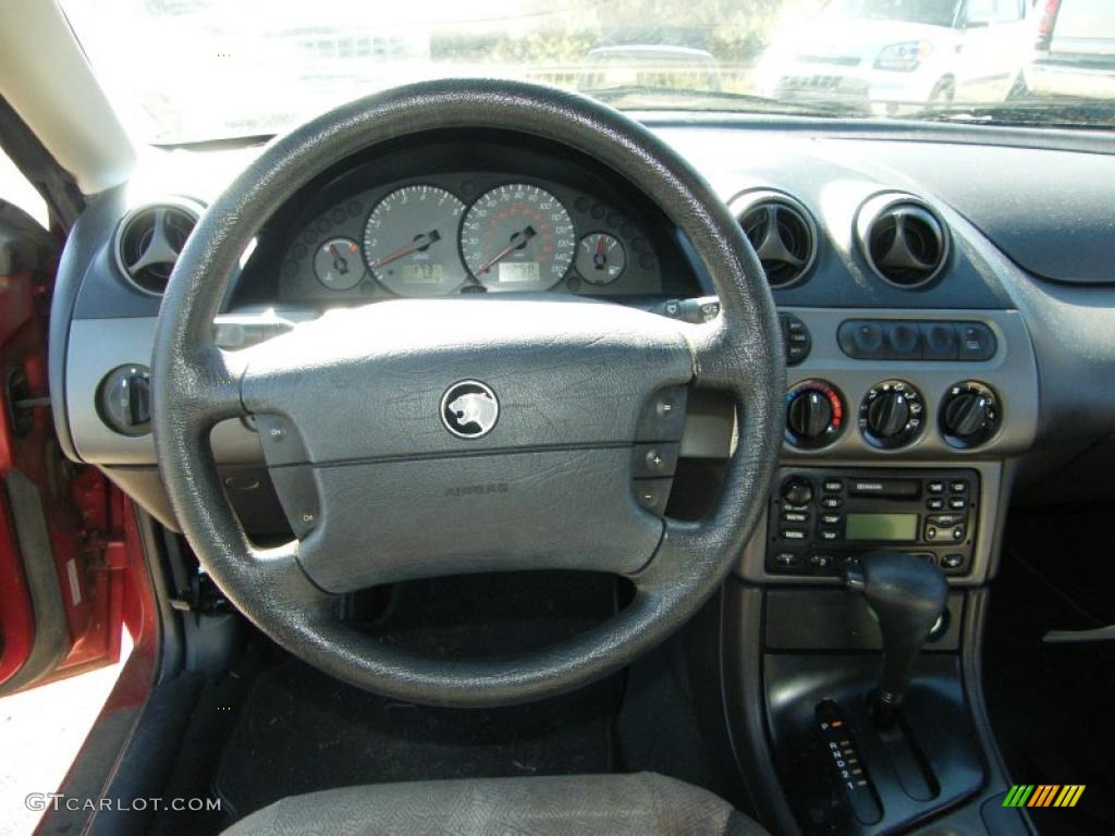 1999 Cougar V6 - Laser Red / Graystone photo #11