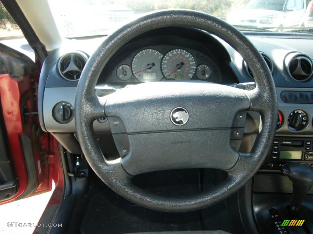 1999 Cougar V6 - Laser Red / Graystone photo #12
