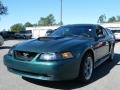 2002 Tropic Green Metallic Ford Mustang GT Coupe  photo #1