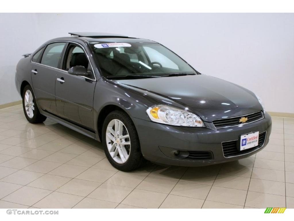 2010 Impala LTZ - Cyber Gray Metallic / Ebony photo #1