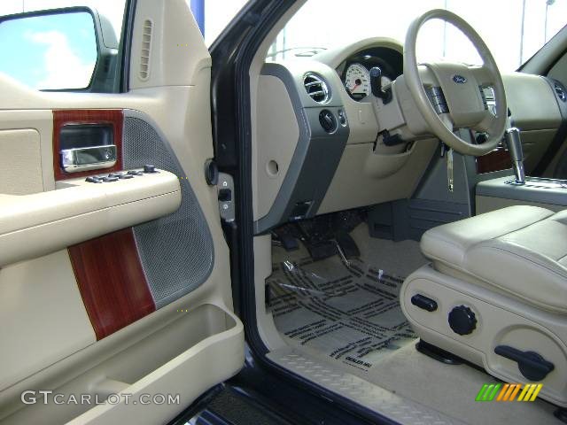 2006 F150 Lariat SuperCrew - Dark Stone Metallic / Tan photo #17