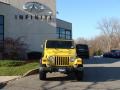 2000 Solar Yellow Jeep Wrangler Sport 4x4  photo #2