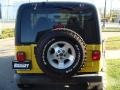 2000 Solar Yellow Jeep Wrangler Sport 4x4  photo #6