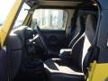 2000 Solar Yellow Jeep Wrangler Sport 4x4  photo #8