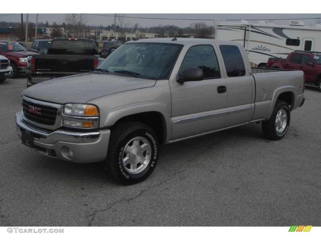 Silver Birch Metallic GMC Sierra 1500