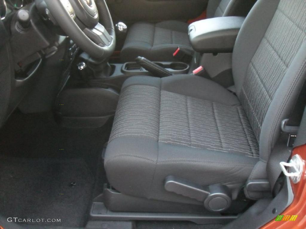 2011 Wrangler Sport S 4x4 - Mango Tango Pearl / Black photo #7