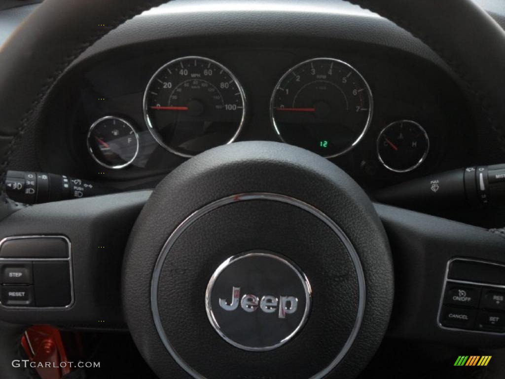 2011 Wrangler Sport S 4x4 - Mango Tango Pearl / Black photo #12