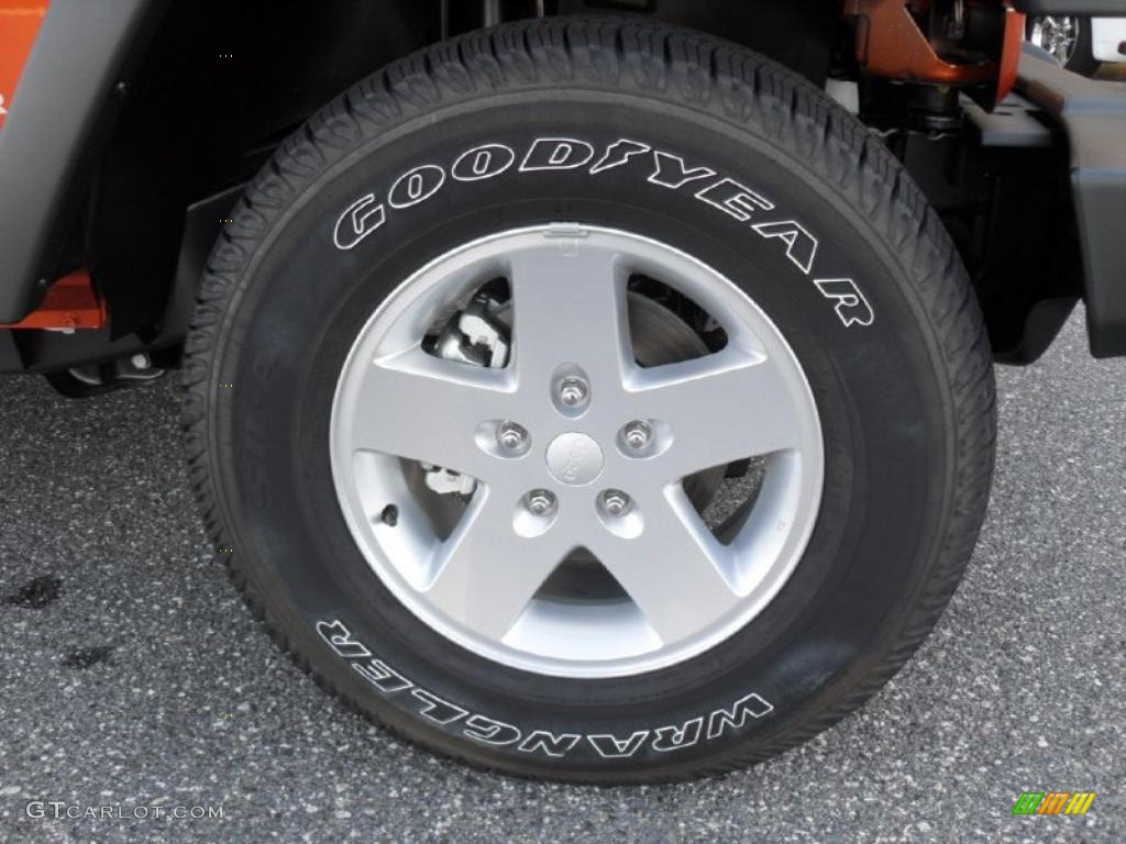 2011 Wrangler Sport S 4x4 - Mango Tango Pearl / Black photo #20