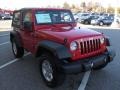 2011 Flame Red Jeep Wrangler Sport S 4x4  photo #5