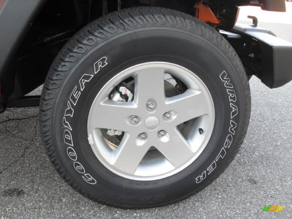 2011 Jeep Wrangler Unlimited Sport 4x4 Wheel Photo #40959977