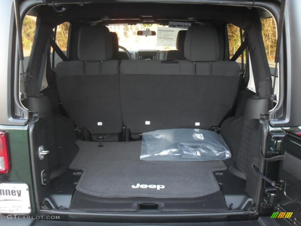 2011 Jeep Wrangler Unlimited Sport 4x4 Trunk Photo #40960561