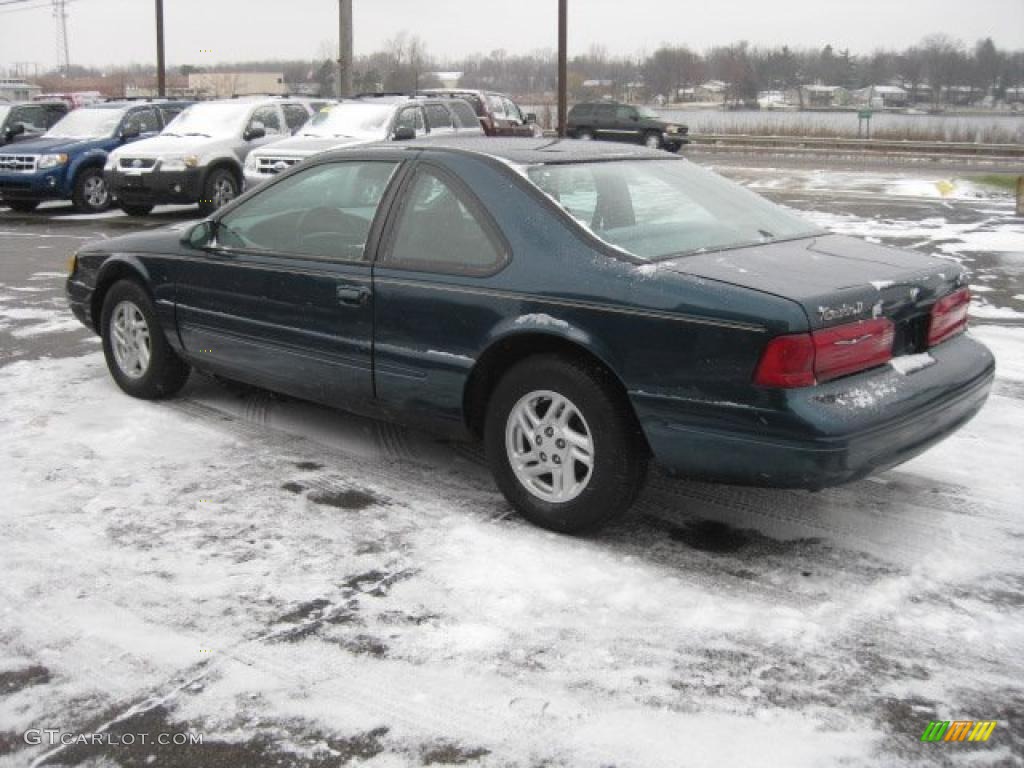 1997 Thunderbird LX Coupe - Alpine Green Metallic / Grey photo #11