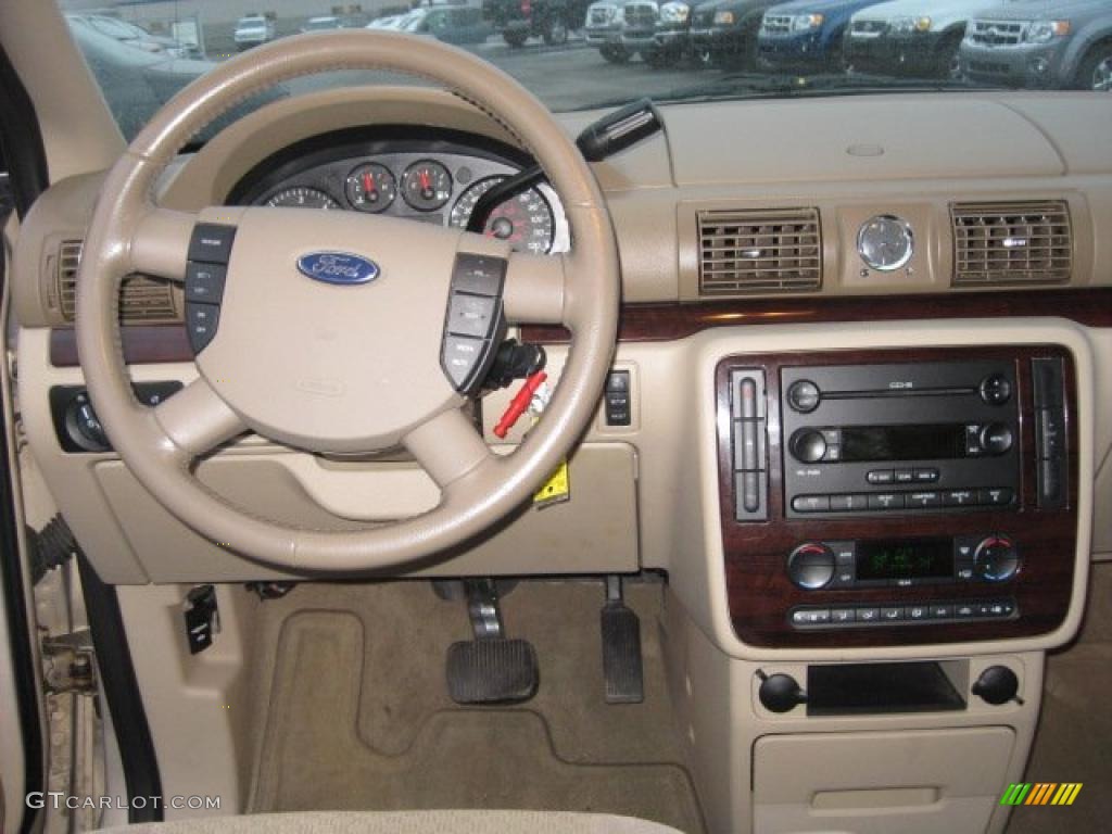 2007 Ford Freestar SEL Pebble Beige Dashboard Photo #40961005