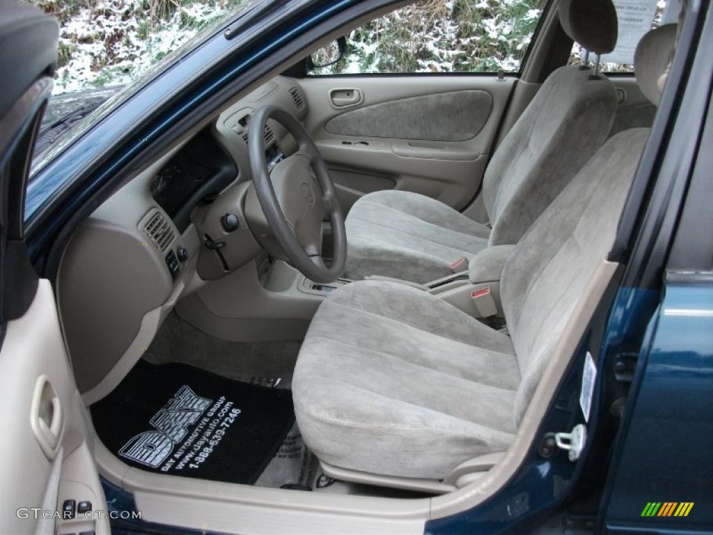 1999 Corolla LE - Aqua Blue Metallic / Pebble Beige photo #11