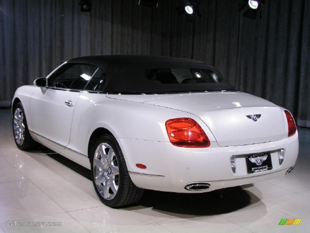 Ghost White 2008 Bentley Continental GTC Mulliner Exterior Photo #40963380
