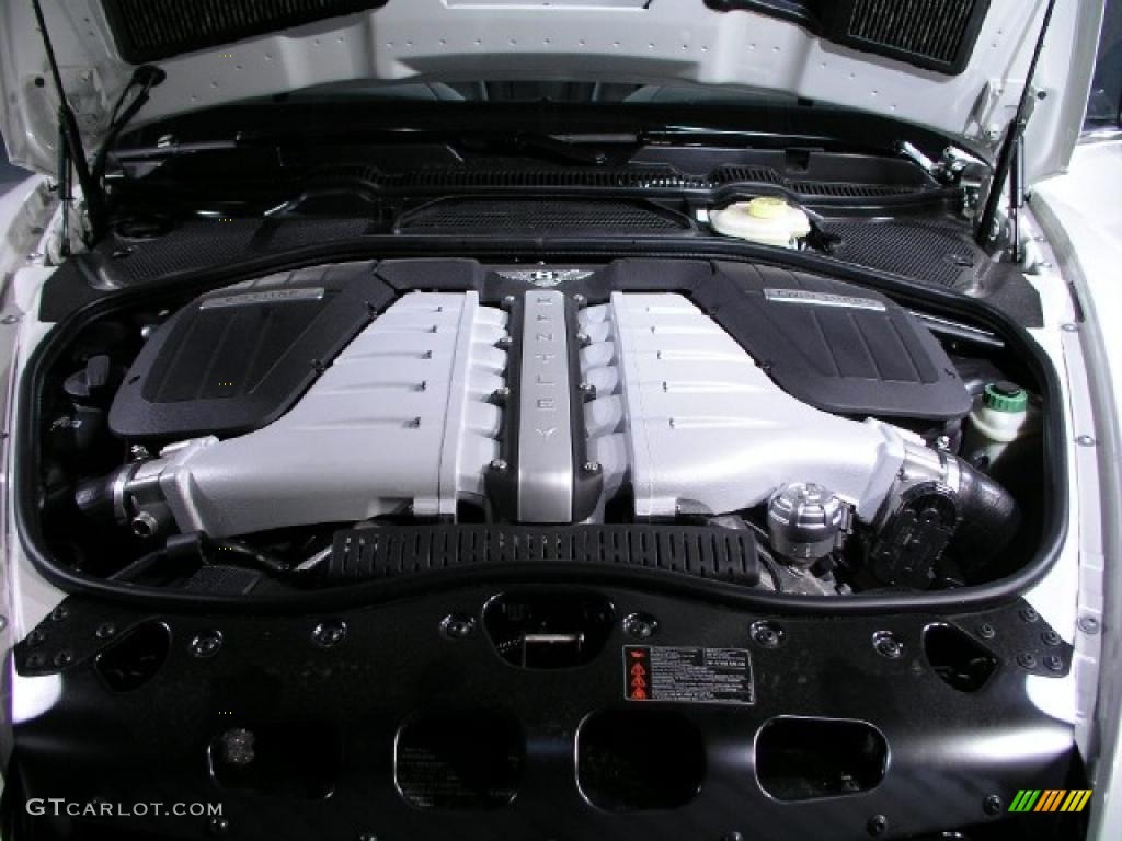2008 Bentley Continental GTC Mulliner 6.0L Twin-Turbocharged DOHC 48V VVT W12 Engine Photo #40963624