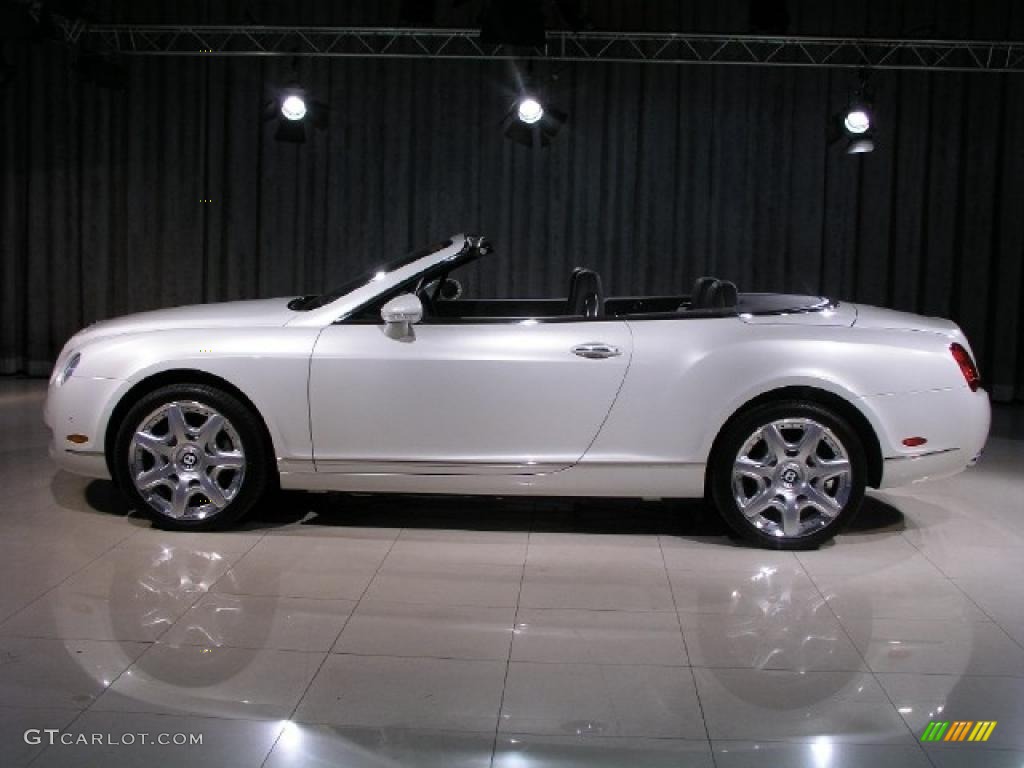 Ghost White 2008 Bentley Continental GTC Mulliner Exterior Photo #40963640