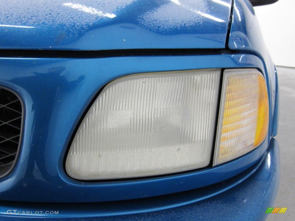 1997 F150 XLT Extended Cab 4x4 - Portofino Blue Metallic / Medium Graphite photo #4