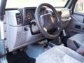 Gray 1997 Jeep Wrangler Sport 4x4 Interior Color