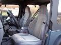 Gray 1997 Jeep Wrangler Sport 4x4 Interior Color