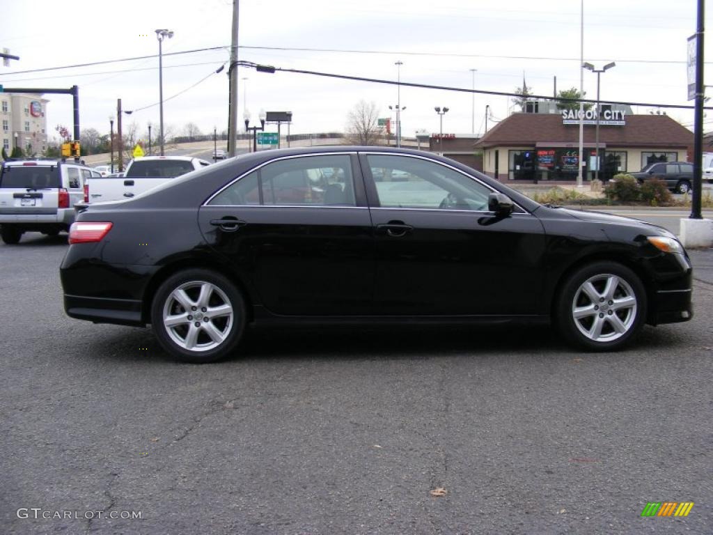 2007 Camry SE - Black / Ash photo #4