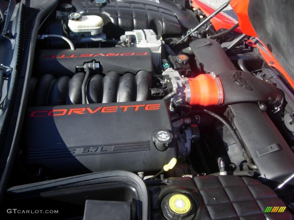 2001 Chevrolet Corvette Coupe 5.7 Liter OHV 16-Valve LS1 V8 Engine Photo #40967752