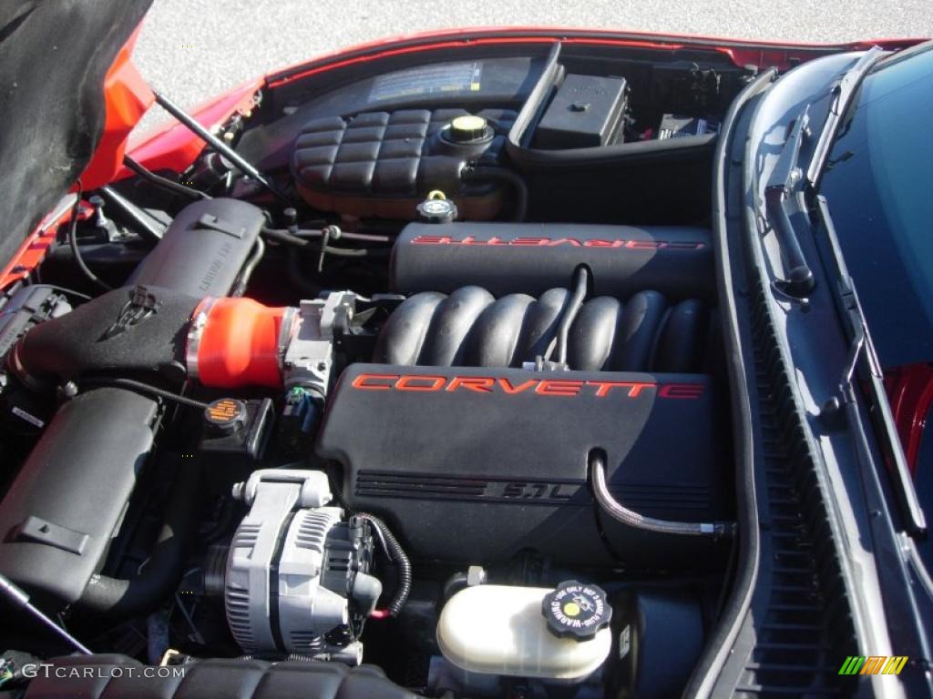 2001 Chevrolet Corvette Coupe 5.7 Liter OHV 16-Valve LS1 V8 Engine Photo #40967768
