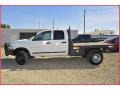 2005 Bright White Dodge Ram 3500 ST Quad Cab 4x4 Chassis  photo #2