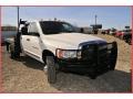 2005 Bright White Dodge Ram 3500 ST Quad Cab 4x4 Chassis  photo #11